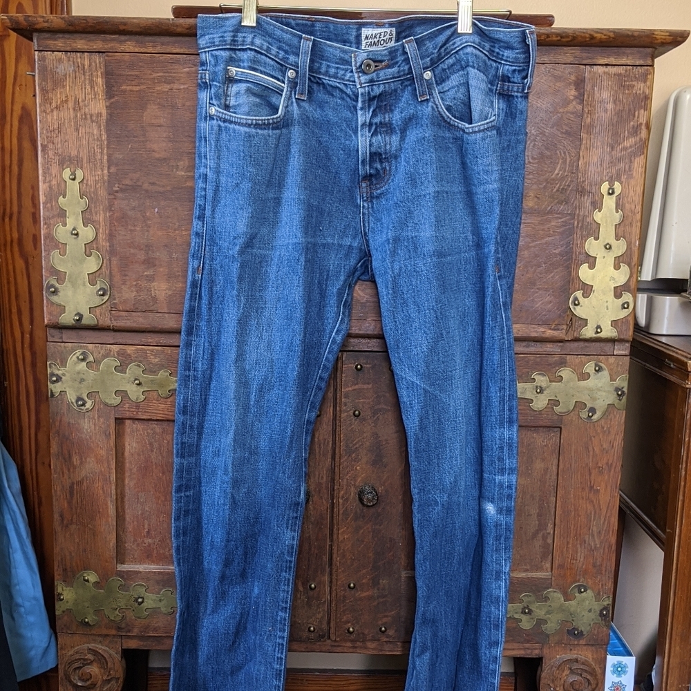 Naked and Famous jeans, size 34